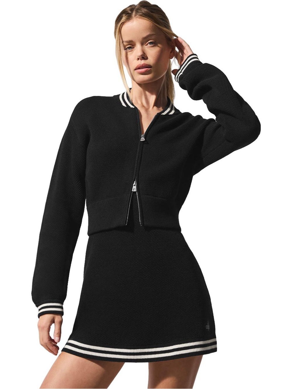 Alo Tennis Jack & Skirt Set